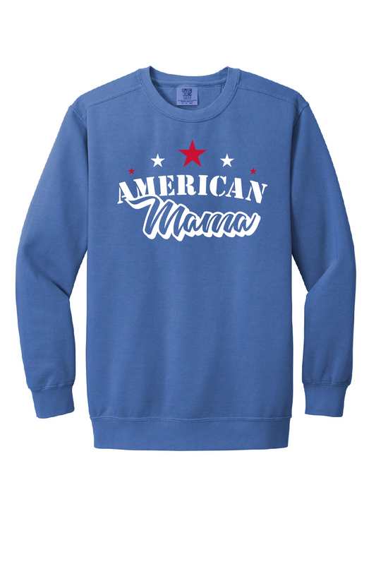 American Mama Unisex Crewneck Sweatshirt