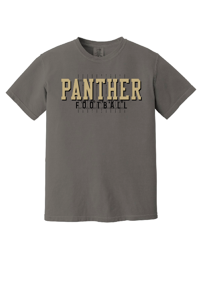 Comfort Colors Panther Football Tee