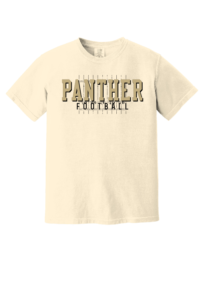 Comfort Colors Panther Football Tee