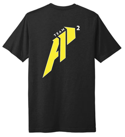 Black Team AP2 Short Sleeve Tee