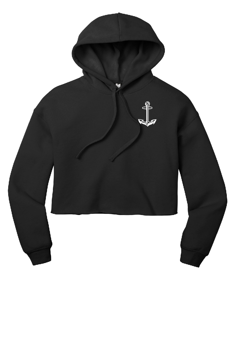 Anchor Lake Life Cropped Hooded Sweatshirt