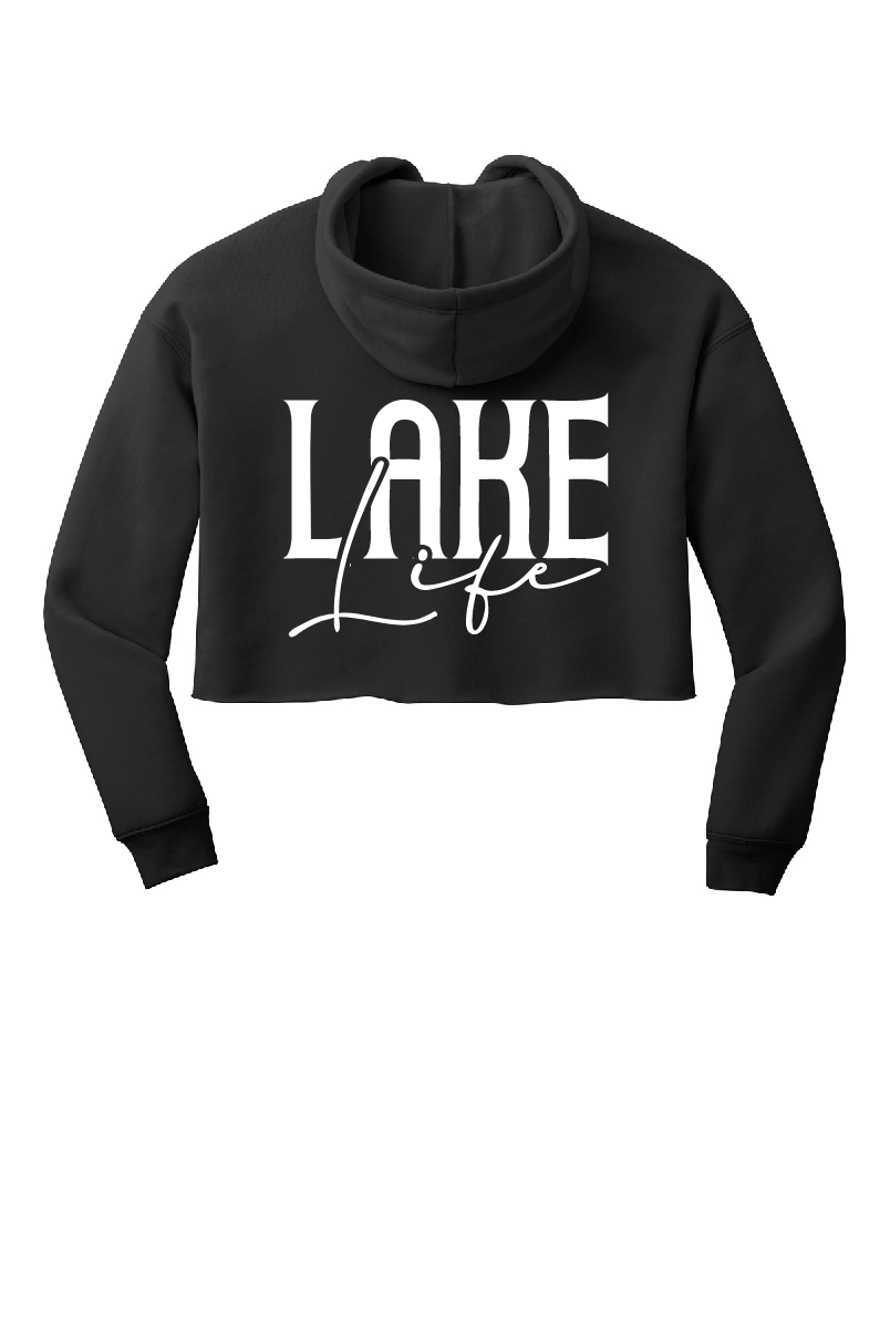 Anchor Lake Life Cropped Hooded Sweatshirt