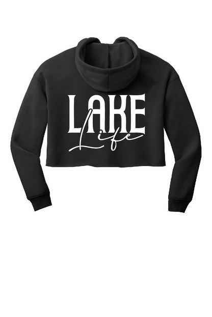 Anchor Lake Life Cropped Hooded Sweatshirt