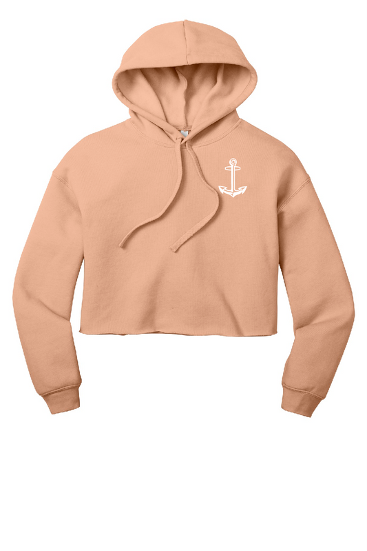 Anchor Lake Life Cropped Hooded Sweatshirt