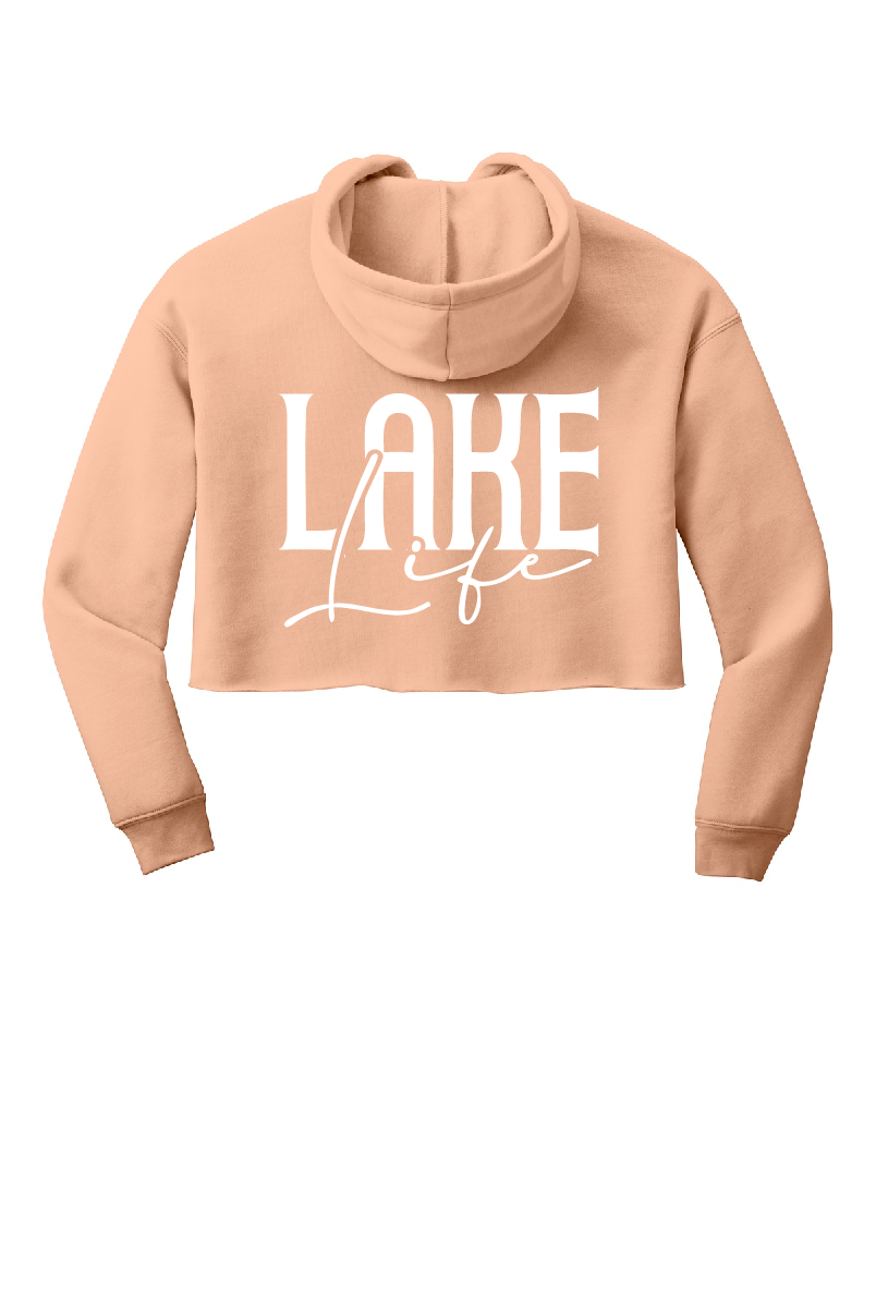 Anchor Lake Life Cropped Hooded Sweatshirt