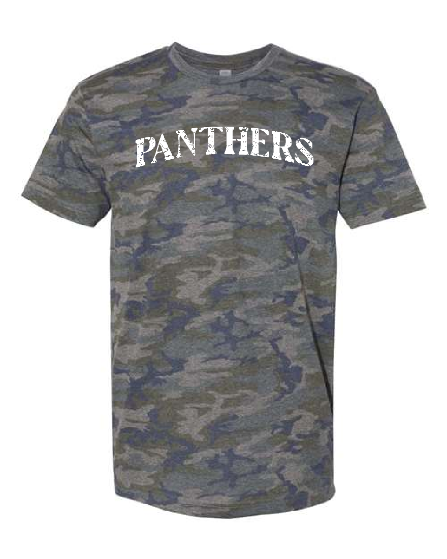 Distressed Panthers Tee