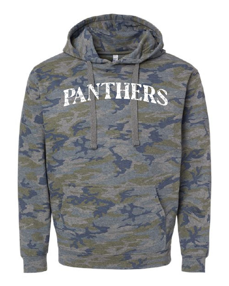 Distressed Panthers Hoodie