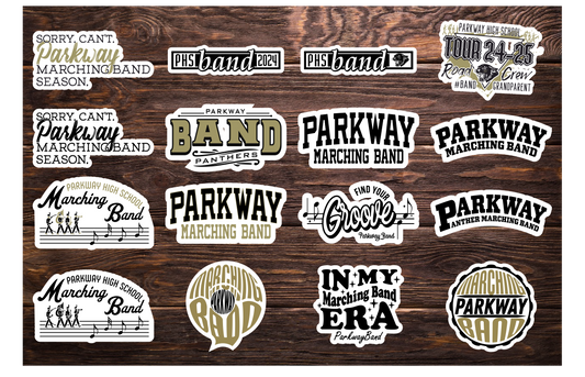 Marching Band Stickers