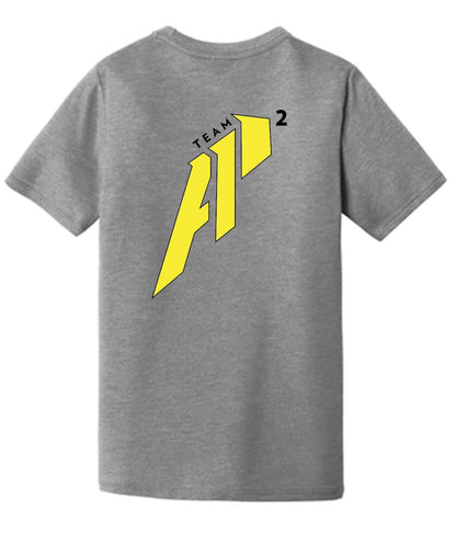 Gray Team AP2 Short Sleeve Tee