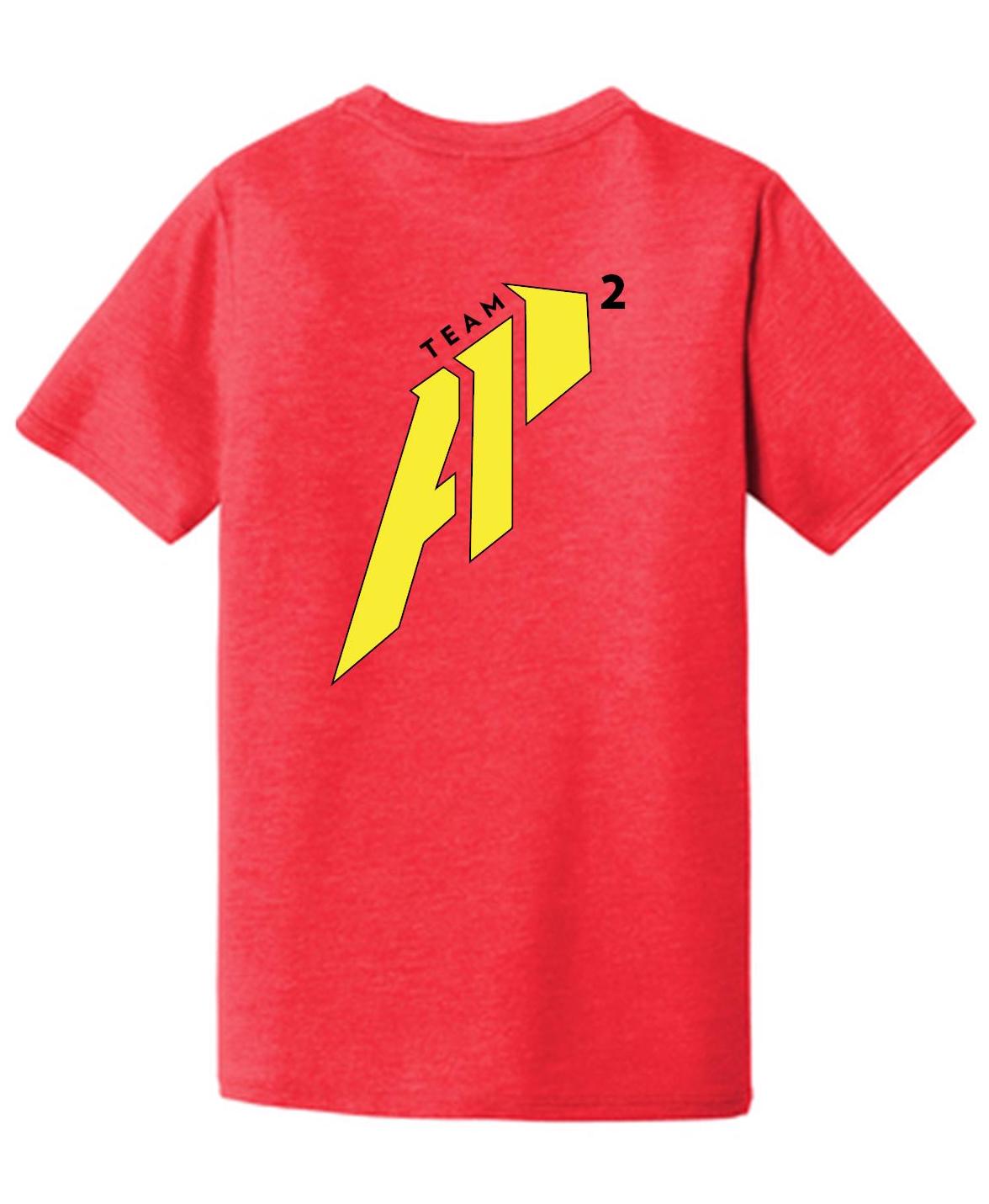 Youth Red Frost Team AP2 Short Sleeve Tee